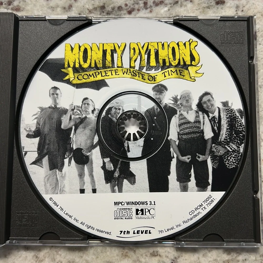Monty Python collectible CD-Rom Set with Booklet